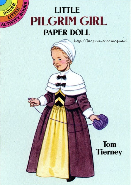 종이인형 (Little Pilgrim Girl) : 네이버 블로그