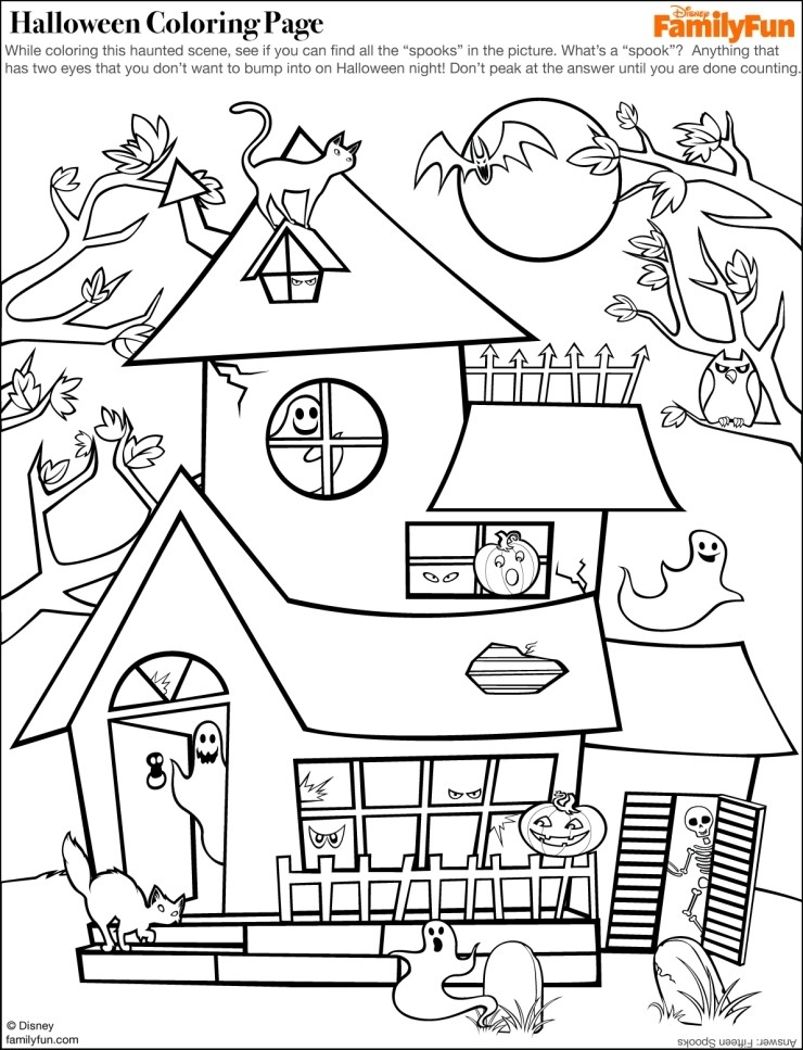 kaboose coloring pages halloween ghosts - photo #10