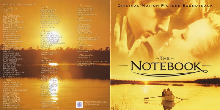 노트북 Ost The Notebook 2004 Original Motion Picture Soundtrack 네이버 블로그 2864
