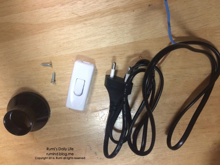한지등 전구 전선 연결하기 - Electrical Light Socket Wiring : 네이버 블로그