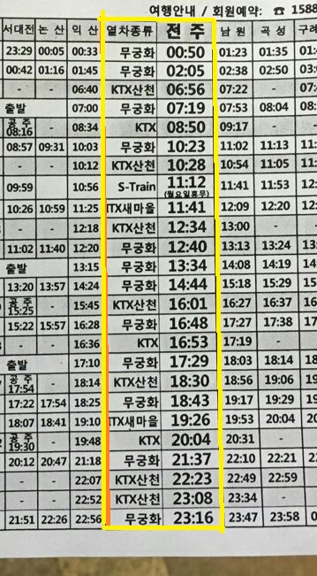 전주역 기차시간표 접수~!!! 설명절 기차표 예매 날짜 확인 : 네이버 블로그