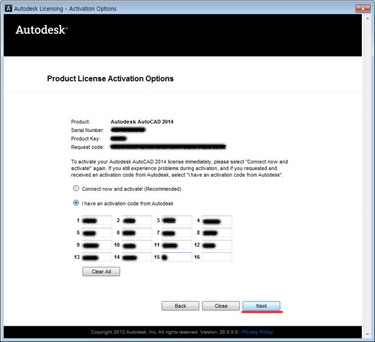 Xf-adsk64 Autocad 2014 - fasrnative
