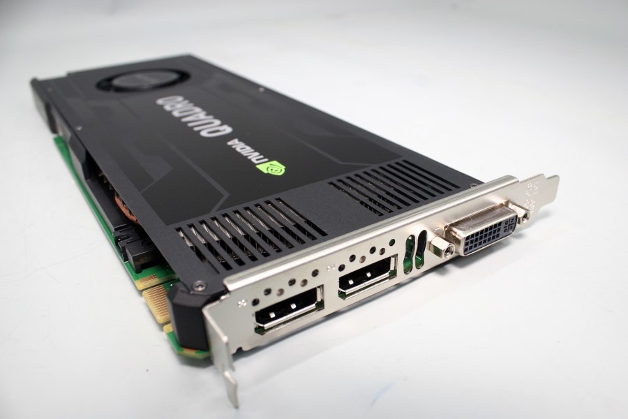 NVIDIA Quadro K4000 D5 3GB 그래픽카드 살펴보기 - 쿼드로 K4000 3D캐드, 영상편집용 그래픽카드